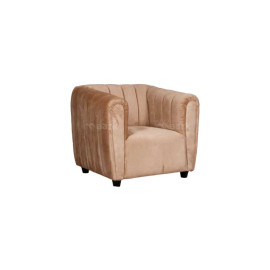 MAARK FABRIC SINGLE SEATER SOFA OPPO BROWN COLOUR