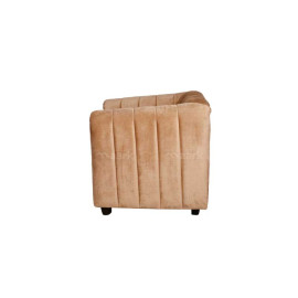 MAARK FABRIC SINGLE SEATER SOFA OPPO BROWN COLOUR
