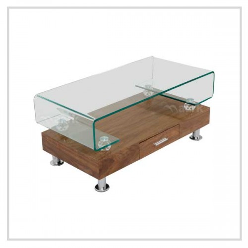 Bend Glass Center Table