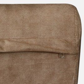 MAARK FABRIC TWO SEATER SOFA ROYCE HALF WHITE COLOUR