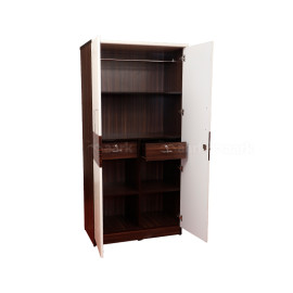 MAARK 2 DOOR WARDROBE PF PREMIUM