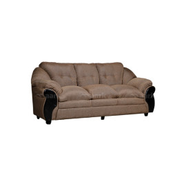 MAARK FABRIC THREE SEATER SOFA ROMANTIC BROWN COLOUR