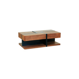 MAARK WOODEN FINISH COFFEE TABLE CTW-117 HT