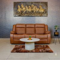 MAARK FABRIC SOFA THREE SEATER LINE-131 HT