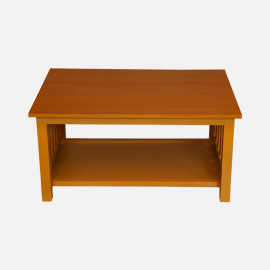 MAARK WOODEN FINISH M5 COFFEE TABLE TEAK COLOUR