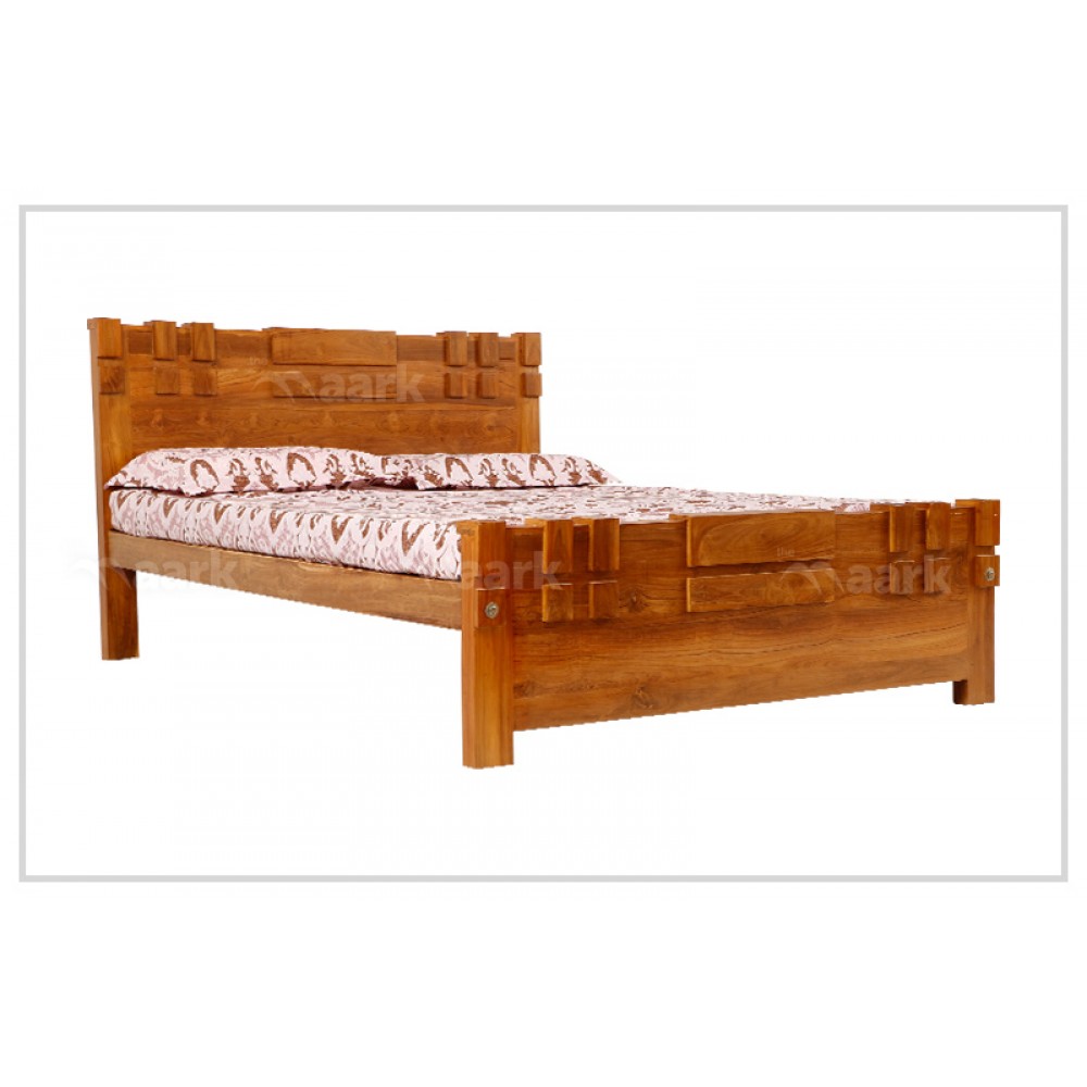 wooden cot with bed price