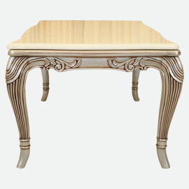 MAARK MARBLE TOP 6 SEATER DINING SET 6001 BF