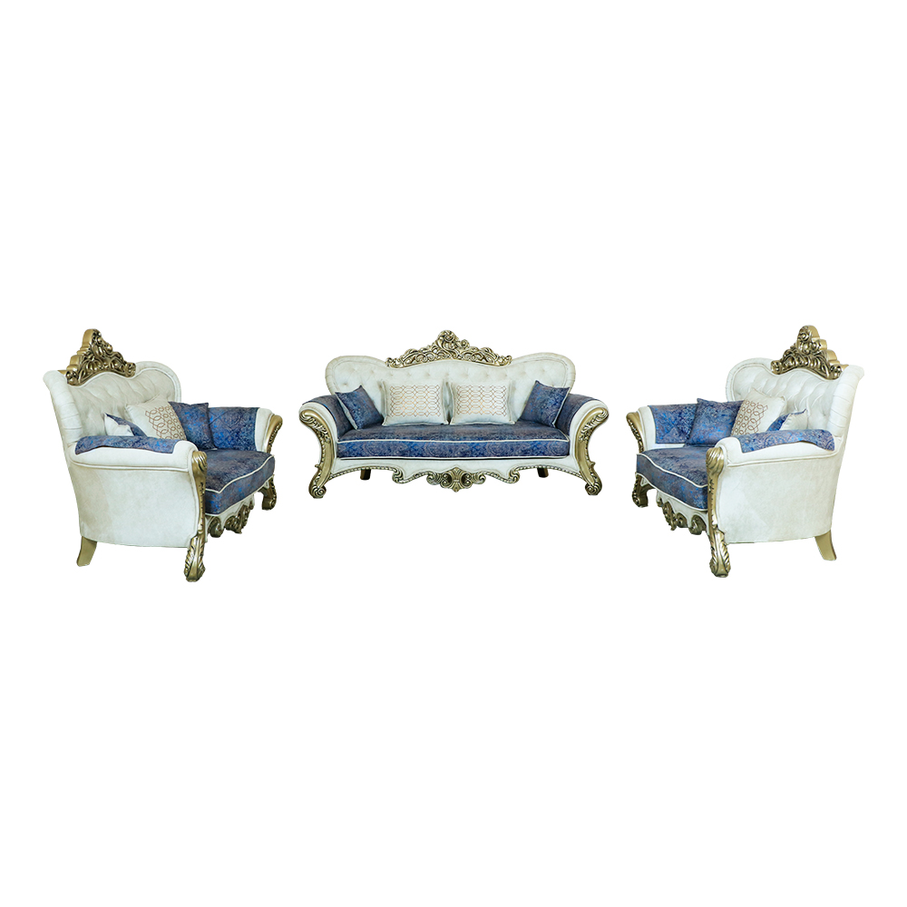 Buy Luxurious Sofa Set Wooden 