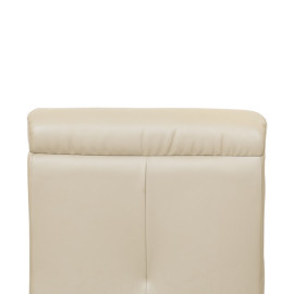 MAARK LEATHERETTE CORNER SOFA 5 SEATER DEMOS MOCHA COLOUR HT