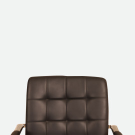 MAARK VISITOR CHAIR 637-4 BLACK COLOUR HT