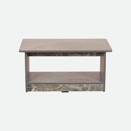 MAARK WOODEN FINISH C TYPE COFFEE TABLE SH 