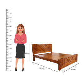 MAARK QUEEN SIZE BED CC-28 WCF