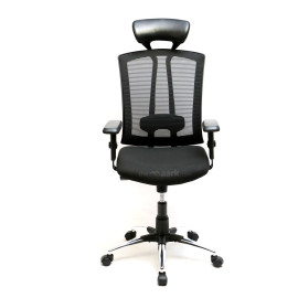 MAARK HIGH BACK OFFICE CHAIR VISTA CROME  GF