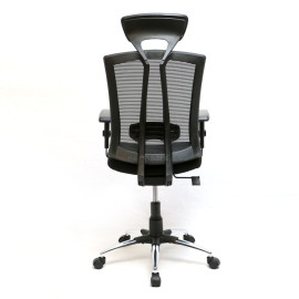 MAARK HIGH BACK OFFICE CHAIR VISTA CROME  GF