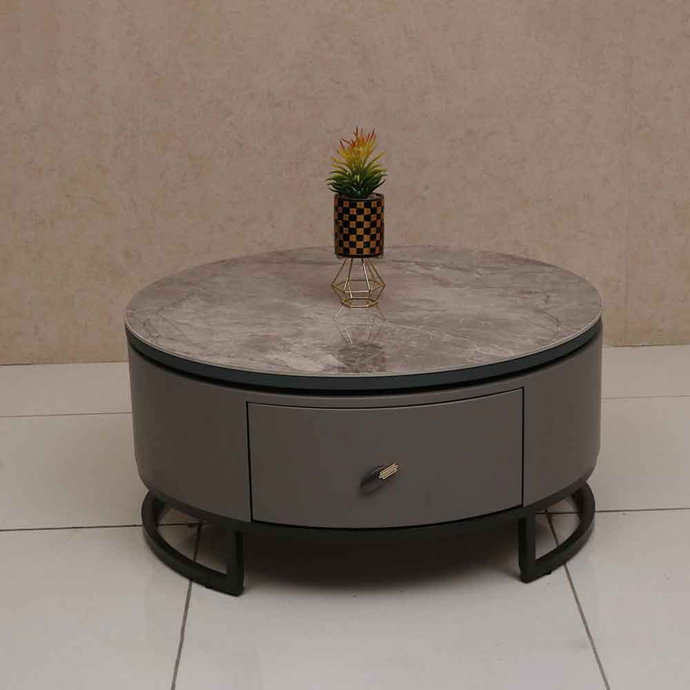 MAARK MARBLE TOP COFFEE TABLE CTG-CT707 HT