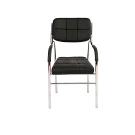 MAARK VISITOR CHAIR FB05 BLACK COLOUR HT