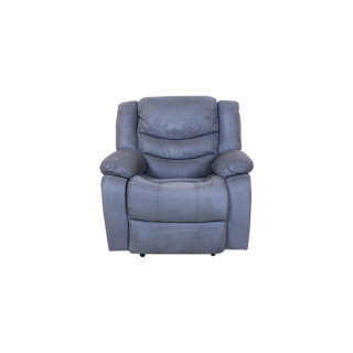 MAARK MANUAL RECLINER FABRIC SOFA SINGLE SEATER 1840 GRAY COLOUR HT