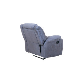 MAARK MANUAL RECLINER FABRIC SOFA SINGLE SEATER 1840 GRAY COLOUR HT