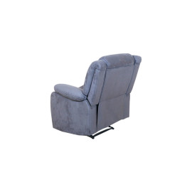 MAARK MANUAL RECLINER FABRIC SOFA SINGLE SEATER 1840 GRAY COLOUR HT