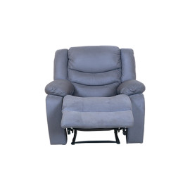 MAARK MANUAL RECLINER FABRIC SOFA SINGLE SEATER 1840 GRAY COLOUR HT