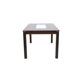 MAARK WOODEN TOP 4 SEATER DINING SET 6050-2408Y HT