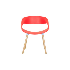 MAARK CAFE CHAIR A351 RED COLOUR HT