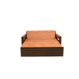 MAARK SOFA CUM BED 2 FOLD BROWN COLOUR