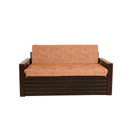 MAARK SOFA CUM BED 2 FOLD BROWN COLOUR