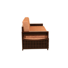 MAARK SOFA CUM BED 2 FOLD BROWN COLOUR