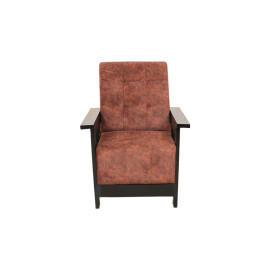 MAARK WOODEN SOFA SET (3+1+1) DELHI WALNUT COLOUR