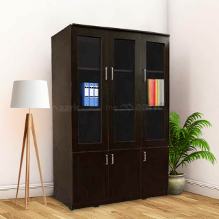 MAARK 3 DOOR BOOK SHELF