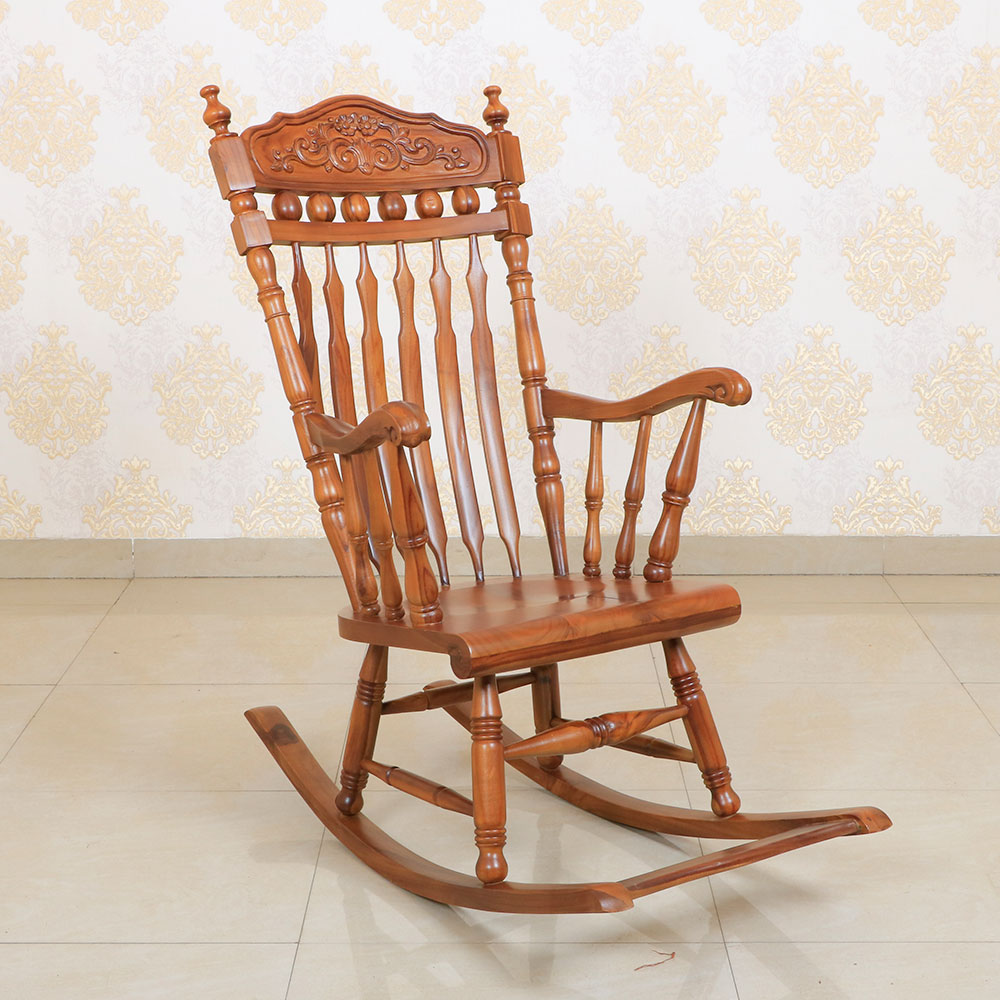 MAARK CARVING ROCKING CHAIR HT