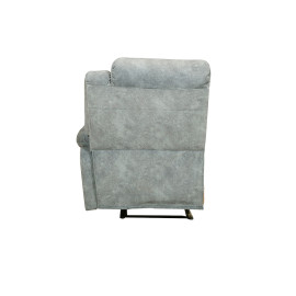 MAARK CORNER MANUAL RECLINER FABRIC SOFA 5 SEATER MAGILCHI GRAY COLOUR