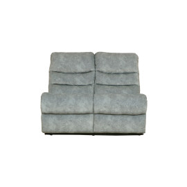 MAARK CORNER MANUAL RECLINER FABRIC SOFA 5 SEATER MAGILCHI GRAY COLOUR