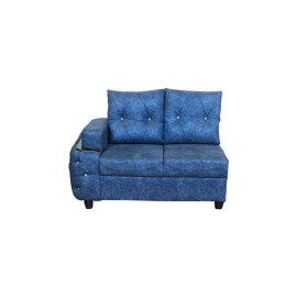 MAARK FABRIC CORNER SOFA 5 SEATER TOKIYO BLUE COLOUR