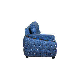 MAARK FABRIC CORNER SOFA 5 SEATER TOKIYO BLUE COLOUR