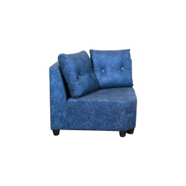 MAARK FABRIC CORNER SOFA 5 SEATER TOKIYO BLUE COLOUR