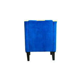 MAARK FABRIC SINGLE SEATER SOFA GURU BLUE COLOUR