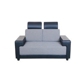 MAARK FABRIC SOFA SET (3+2+2+SETTY) INDROYAL GRAY COLOUR