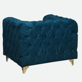 MAARK FABRIC SOFA SET (3+1+1) 912 BLUE COLOUR