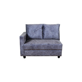 MAARK FABRIC SOFA SET (2+DIWAN) SADHAAN GRAY COLOUR