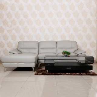 MAARK LEATHER SOFA SET (2+DIWAN) 6001L-2002-RIGHT HT