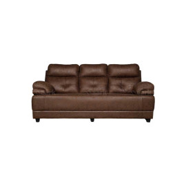 MAARK FABRIC SOFA SET (3+1+1) AVISK BROWN COLOUR