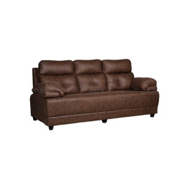 MAARK FABRIC SOFA SET (3+1+1) AVISK BROWN COLOUR