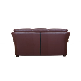 MAARK LEATHERETTE SOFA SET (3+1+1) DION MAROON COLOUR HT
