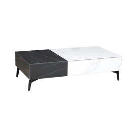 MAARK MARBLE TOP COFFEE TABLE CTM-1807 HT