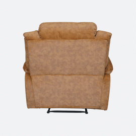 MAARK MANUAL RECLINER FABRIC SOFA SET (3+1R+1R)  MAGILCHI BROWN COLOUR