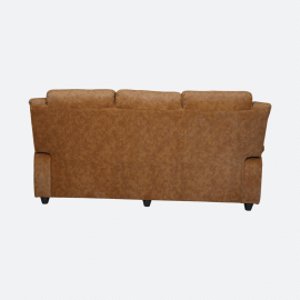 MAARK MANUAL RECLINER FABRIC SOFA SET (3+1R+1R)  MAGILCHI BROWN COLOUR