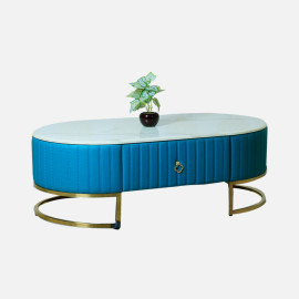 MAARK MARBLE TOP COFFEE TABLE CJ008 HT