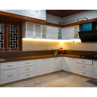 MAARK MODULAR KITCHEN U TYPE WITH LOFT